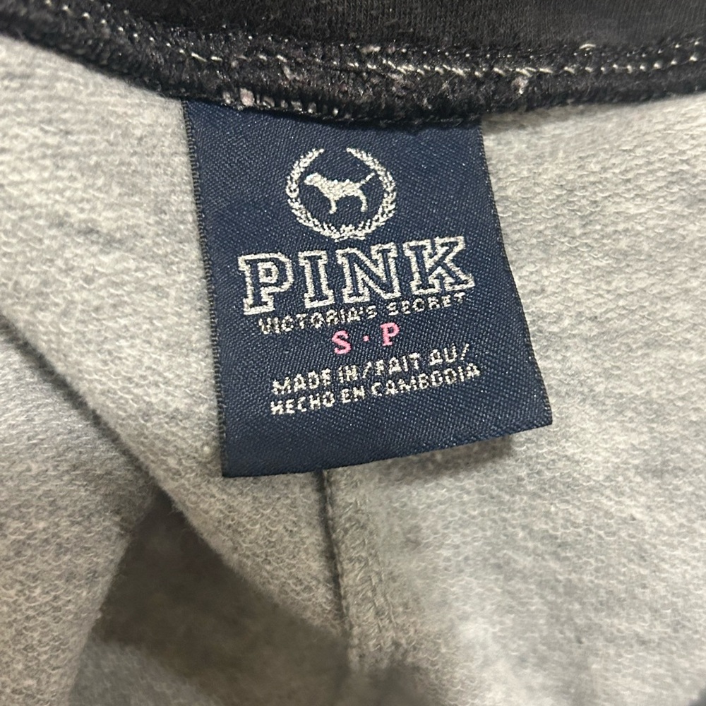 PINK Victoria's Leggings with Black Waistband - Picture 6 of 7